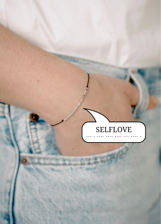 SELFLOVE Armband mit Morsezeichen – ein individuelles Geschenk mit Bedeutung