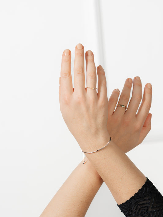 Personalisiertes Armband mit Morsezeichen und deinem Wunschtext – ein individuelles Geschenk mit Bedeutung