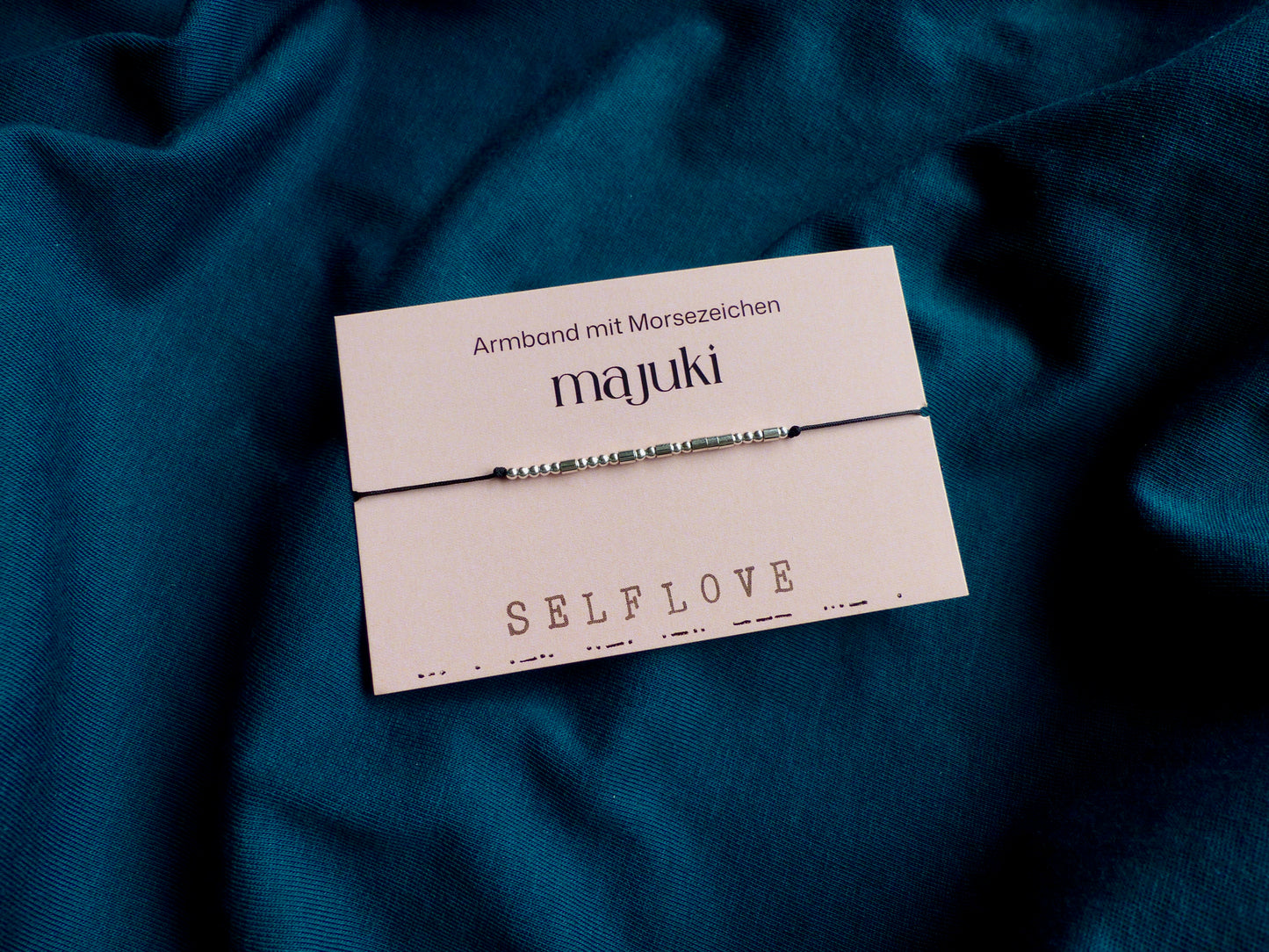 SELFLOVE Armband mit Morsezeichen – ein individuelles Geschenk mit Bedeutung